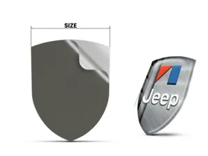 Jeep Decalcomanie Vetri Auto su Misura Stellari Qualità
